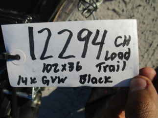 2017 Load Trail 102x35  Equipment CH0236072