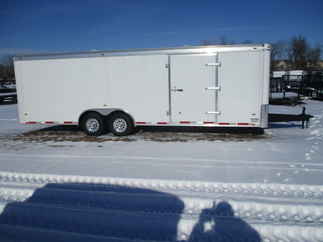 2018 Atlas 8.5x24  Enclosed Car Hauler AA8524TA3