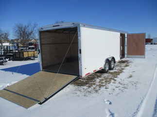 2018 Atlas 8.5x24  Enclosed Car Hauler AA8524TA3