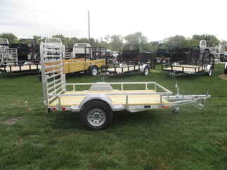 2017 Chilton 60x8  Aluminum Single Axle Utility UT6022-8AR