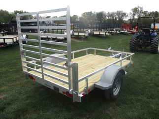 2017 Chilton 60x8  Aluminum Single Axle Utility UT6022-8AR