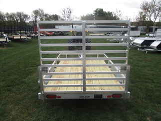 2017 Chilton 60x8  Aluminum Single Axle Utility UT6022-8AR