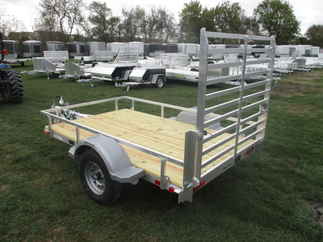 2017 Chilton 60x8  Aluminum Single Axle Utility UT6022-8AR