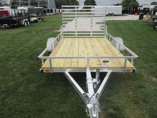 2017 Chilton 72x10  Aluminum Single Axle Utility UT7222-10AR