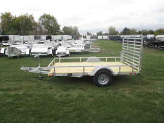 2017 Chilton 72x10  Aluminum Single Axle Utility UT7222-10AR