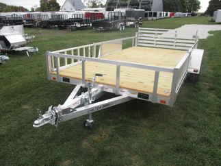 2017 Chilton 82x14  Aluminum Single Axle Utility UT8230-14SRAR