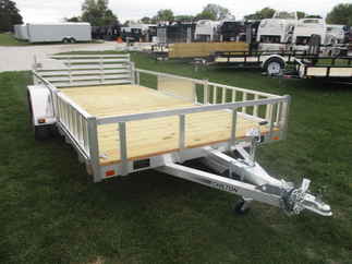 2017 Chilton 82x14  Aluminum Single Axle Utility UT8230-14SRAR