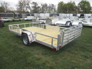 2017 Chilton 82x14  Aluminum Single Axle Utility UT8230-14SRAR
