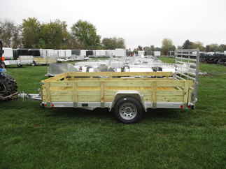 2017 Chilton 82x12  Aluminum Single Axle Utility UT8230-12AR