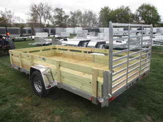 2017 Chilton 82x14  Aluminum Single Axle Utility UT8230-14AR