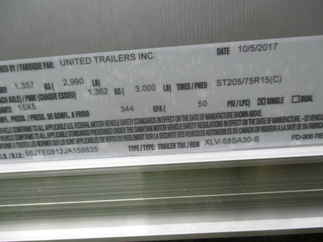 2018 United 5x8  Enclosed Cargo XLV-58SA30-S
