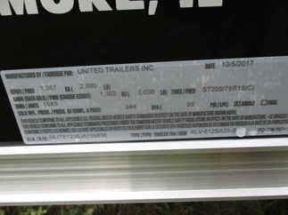 2018 United 6x12  Enclosed Cargo XLV-612SA30-S