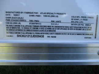 2018 Atlas 6x12  Enclosed Cargo AU612SA