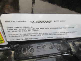 2018 Lamar 83x14  Dump DL831427.2