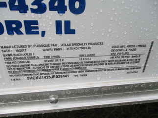 2018 Atlas 7x14  Enclosed Cargo AU714TA2-R