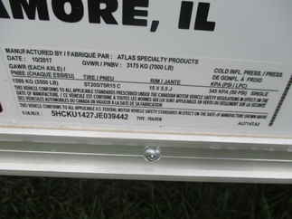 2018 Atlas 7x14  Enclosed Cargo AU714TA2-R