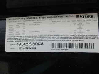 2018 Big Tex 102x30  Gooseneck 22GN-25BK+5MR