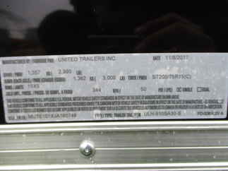 2018 United 5x10  Enclosed Cargo ULH-510SA30-S