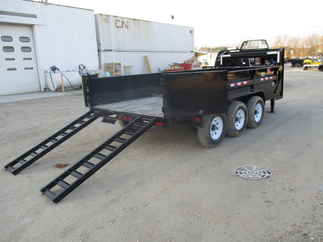 2018 PJ 83x16 D9 Gooseneck Dump D9R1673BSSK0