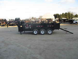 2018 PJ 83x16 D9 Gooseneck Dump D9R1673BSSK0