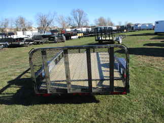 2018 PJ 77x12 U7 Single Axle Utility U721231DSYK