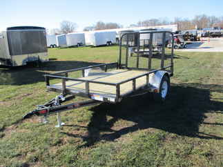 2018 PJ Trailer 77x10 U7 Single Axle Utility U721031DSGK