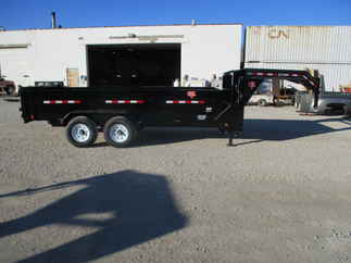 2018 PJ 83x16 D9 Gooseneck Dump D9R1672BSSK