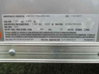 2018 United 5x8  Enclosed Cargo ULH-58SA30-S