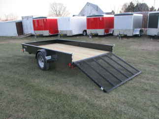 2018 Rice 76x12  Single Axle Utility SST7612