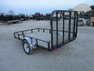 2018 PJ 72x10 U2 Single Axle Utility U221031DSGK