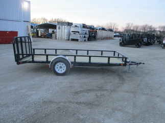 2018 PJ 72x14 U2 Single Axle Utility U221431DSYK