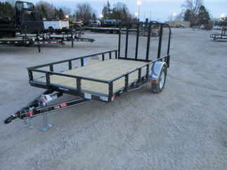 2018 PJ 72x12 U2 Single Axle Utility U221231DSBK