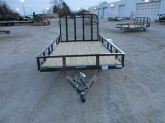 2018 PJ 72x12 U2 Single Axle Utility U221231DSBK