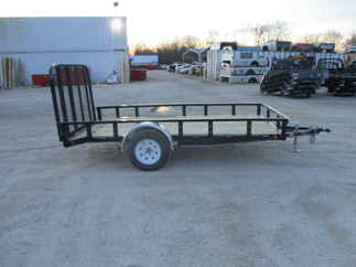 2018 PJ 72x12 U2 Single Axle Utility U221231DSBK