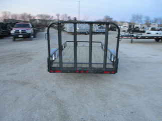2018 PJ 72x12 U2 Single Axle Utility U221231DSBK