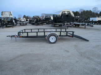 2018 PJ 72x12 U2 Single Axle Utility U221231DSBK