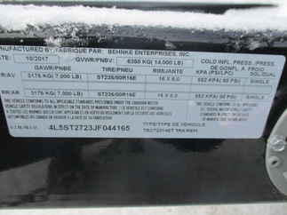 2018 B-B 83x22  Equipment Tilt TBCT2214ET
