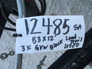 2013 Load Trail 83x12  Single Axle Utility SB8312031