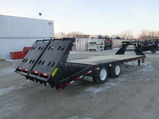 2018 Big Tex 102x25  Gooseneck 25GN-20BK+5MR