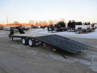 2018 Big Tex 102x25  Gooseneck 25GN-20BK+5MR