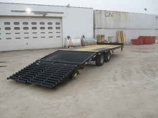 2018 Big Tex 102x25  Equipment Deckover 22PH-20BK+5MR