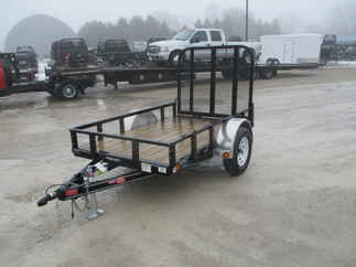 2017 PJ 60x8 U6 Single Axle Utility U620831DSGK