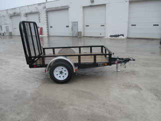 2017 PJ 60x8 U6 Single Axle Utility U620831DSGK