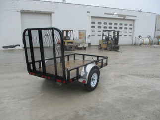 2017 PJ 60x8 U6 Single Axle Utility U620831DSGK