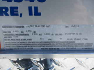 2018 United 8.5x29  Enclosed Car Hauler UC-8.529TA50-S