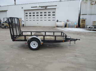 2018 PJ 60x10 U6 Single Axle Utility U621031DSGK