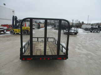 2018 PJ 60x10 U6 Single Axle Utility U621031DSGK