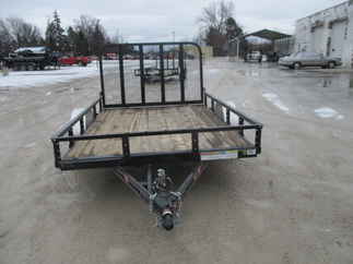 2018 PJ Trailer 83x10 U8 Single Axle Utility U821031DSGK