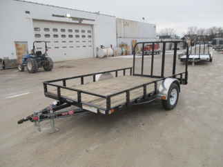 2018 PJ 83x12 U8 Single Axle Utility U821231DSBK