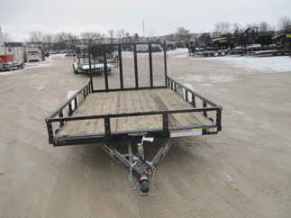 2018 PJ 83x12 U8 Single Axle Utility U821231DSBK
